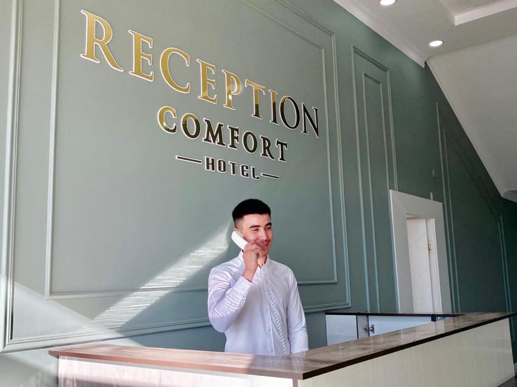 Comfort Hotel Turkistan Buitenkant foto